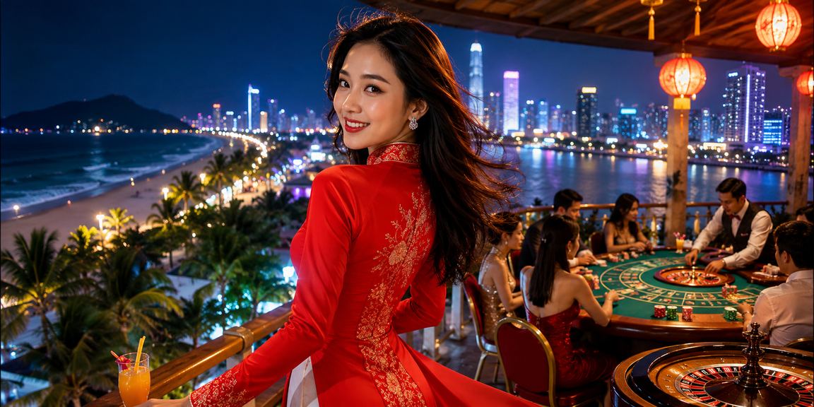 Người chơi tham gia cá cược thể thao tại Sài Gòn với trang phục áo dài